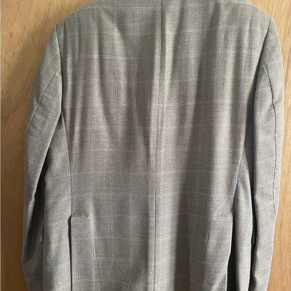 NWOT BLACK BROWN 1826  Two Button Mens Sports Jacket Blazer 44R - Picture 6 of 14